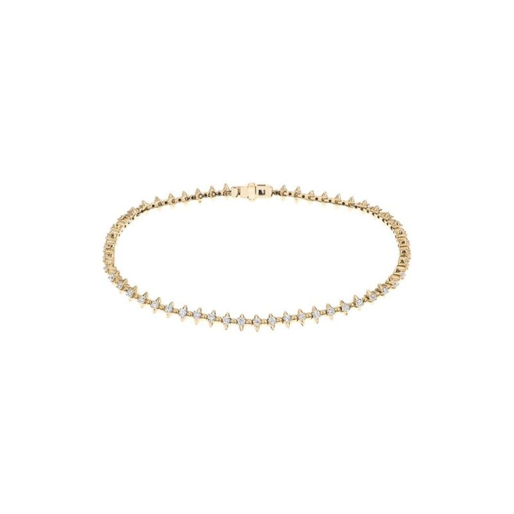 Adina Reyter 14K 0.97 ct. tw. Diamond London Spike Tennis Bracelet